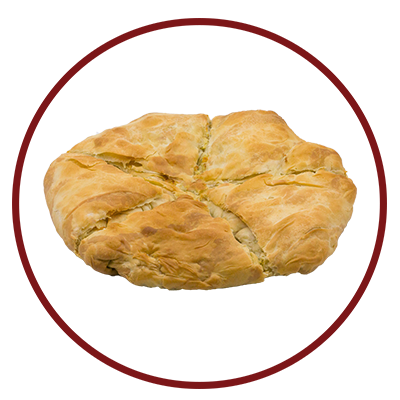 ΤΥΡΟΠΙΤΑ ΣΤΡΟΓΓΥΛΗ - ΣΠΑΝΑΚΟΤΥΡΟΠΙΤΑ ΣΤΡΟΓΓΥΛΗ